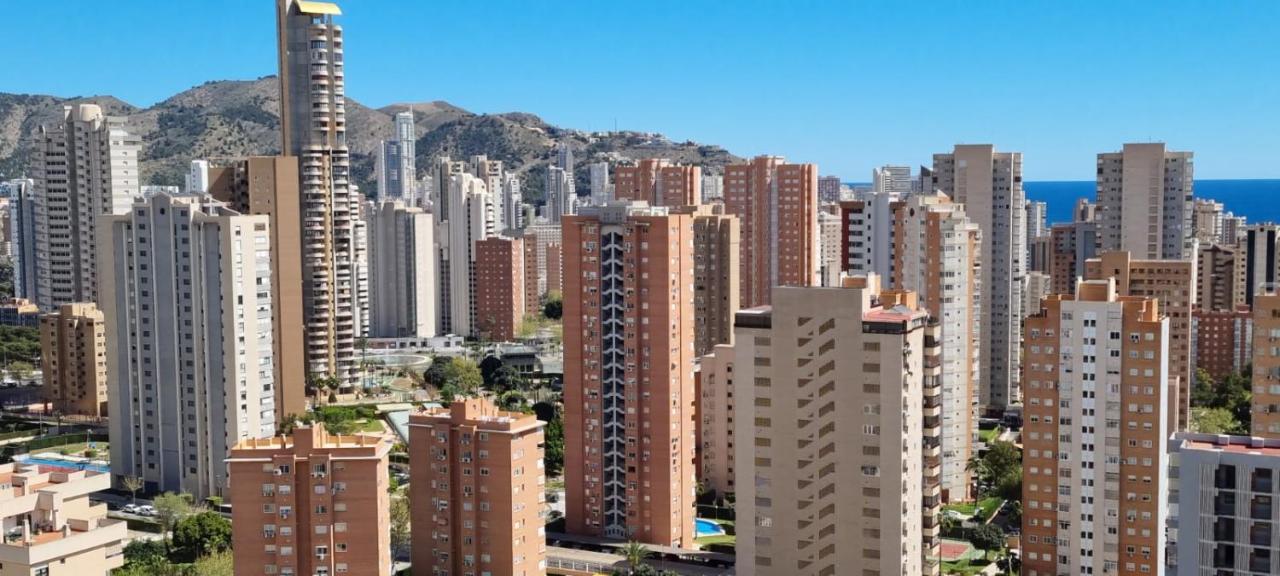 Appartamento Panoramic View Benidorm Esterno foto